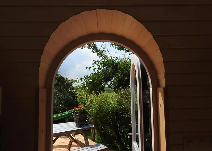 De Hut, In Natuurgebied En Vlakbij Het Camping *